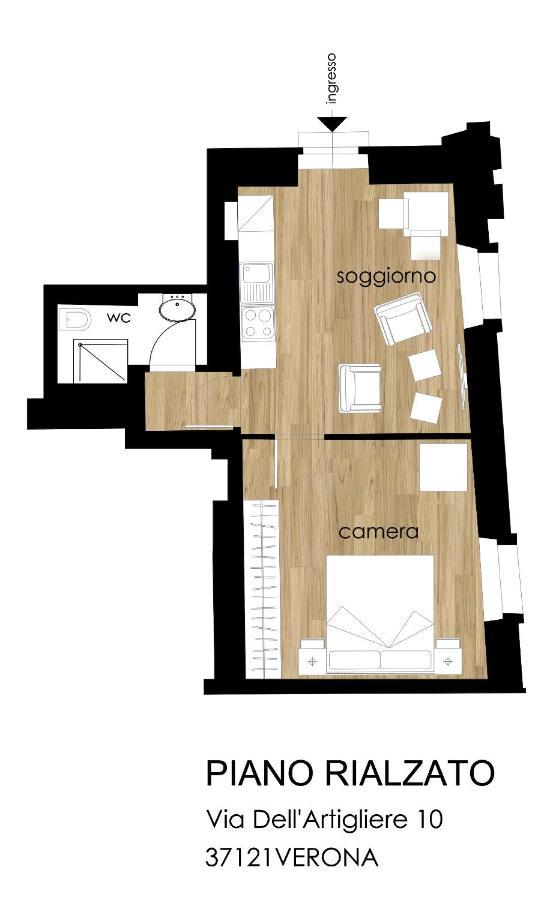Antiche Colonne Apartment Verona Exterior photo
